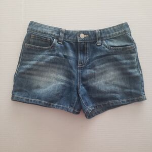 Old Navy Shorts Denim Girls 14R Jean Blue Adjustable